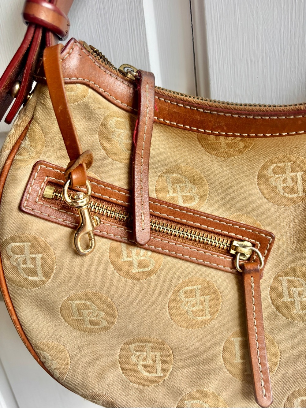 vintage y2k dooney & bourke monogram hobo bag GUC - Picture 3 of 15